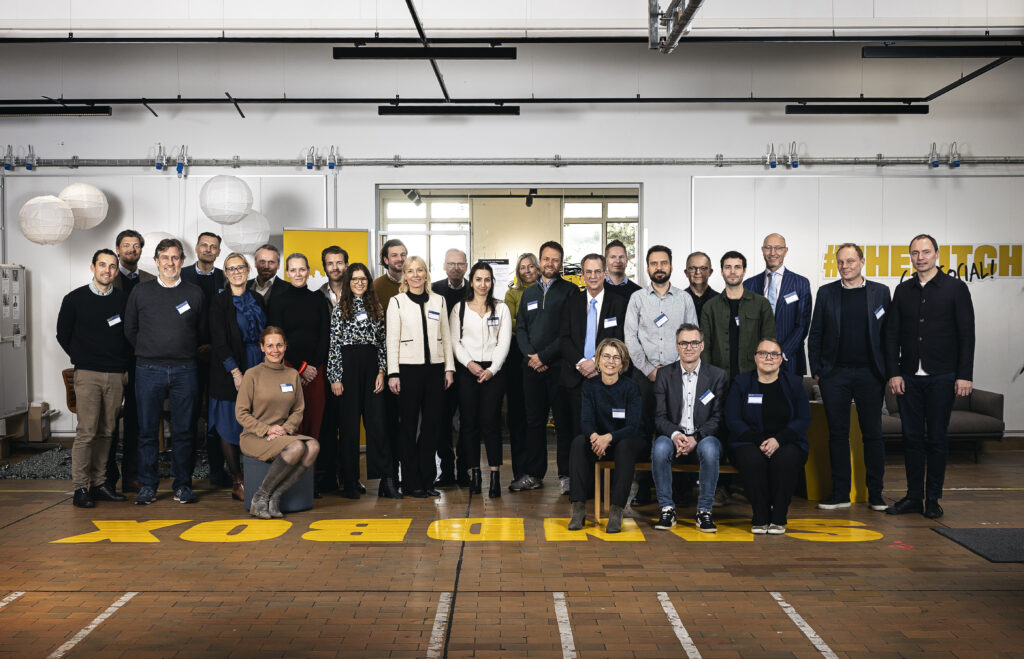 Hele holdet af aktører i erhvervslivet forsamlet på Green Deep Tech Masterclass på Aarhus Universitet